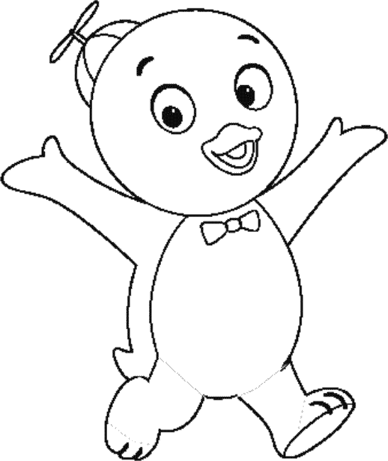 Molde para dibujar los backyardigans - Imagui