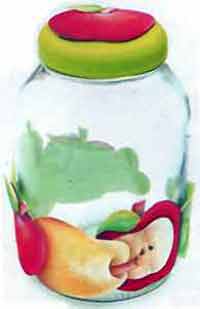 Pote de Frutas em EVA - Pronto