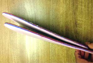 Chinelos Havaianos em EVA - passo 3