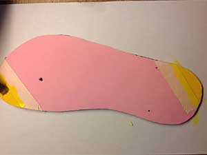 Chinelos Havaianos em EVA - passo 5