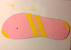 Chinelos Havaianos em EVA - passo 7