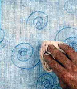 Textura em Parede: Caracis