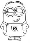 Minion em EVA - molde3