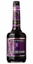 Licor de Cassis Cremoso com Chocolate