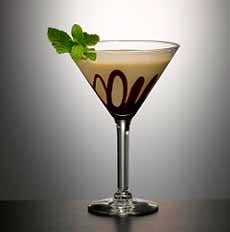 Licor de Chocolate e Menta