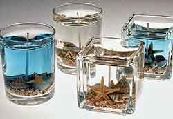 Velas Gel Transparentes