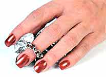 Unhas de Porcelana Esculpida
